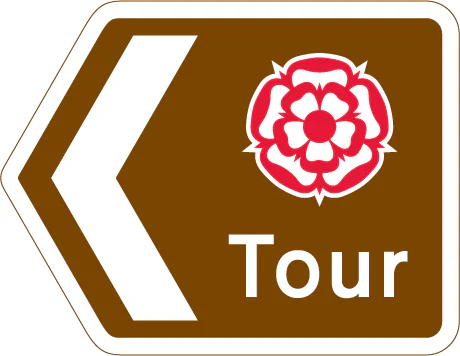 Direction along a route passing through places of interest recognised by a regional tourist board or the English tourist board