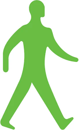 Light signal for pedestrians