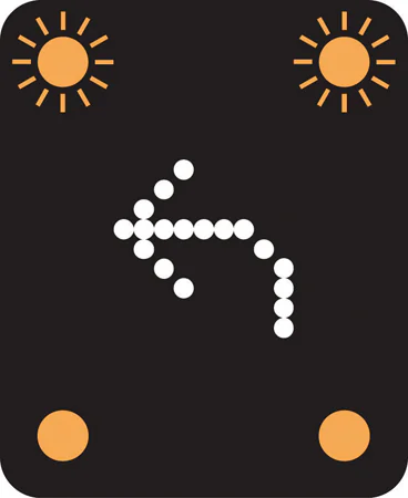 Vehicular traffic must leave at next junction