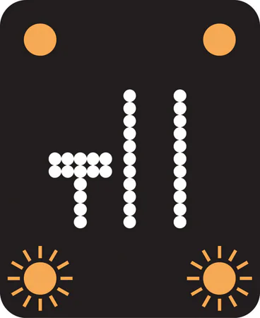 Closure of one lane of a three lane carriageway ahead