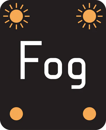 Risk of fog ahead