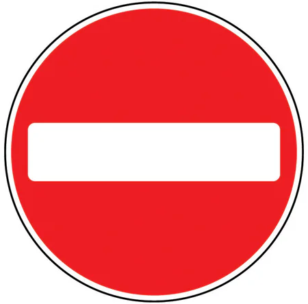 No entry for vehicular traffic