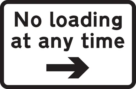Continuous prohibition on loading and unloading