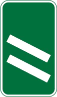 200 yards to a roundabout or the next point at which traffic may leave a primary route
