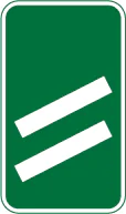 200 yards to a roundabout or the next point at which traffic may leave a non-primary route