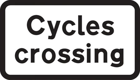 Cycles crossing ahead