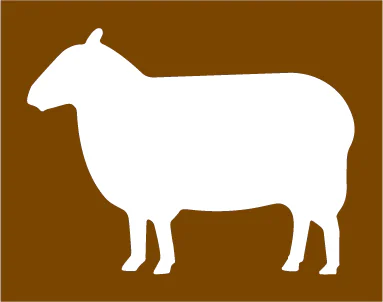 Tourist symbol for England and Wales: farm park