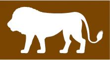 Tourist symbol for England and Wales: safari park